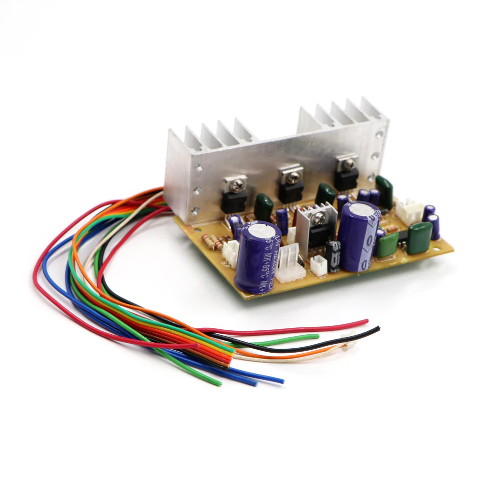  2.1 Home Theatre Wired Circuit Board Three 2030 Transistor With 7805