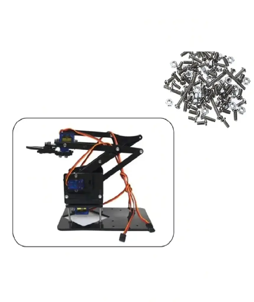 DIY Acrylic Robot Manipulator Mechanical Arm Kit (not-including Servo and Board) 