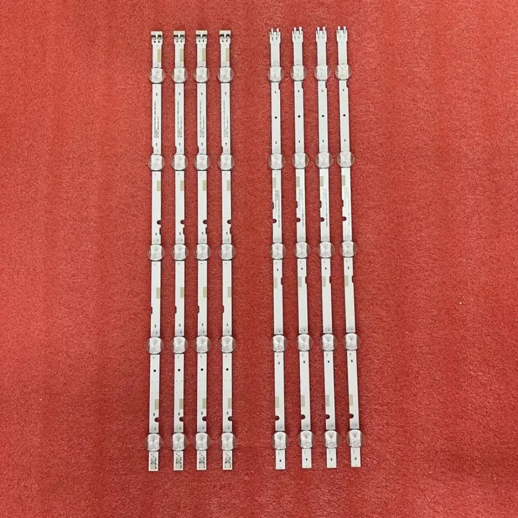 [101001] LED Backlight Strip for Samsung UA49N5300AR UE49M5002AK 49 Inch TV 10 (5+5) LED (4 Pair Set)