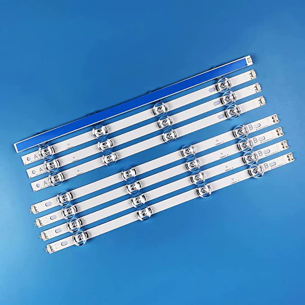 Led backlight strip for LG 49 inch TV 8 (4+4) led (4 pair set)