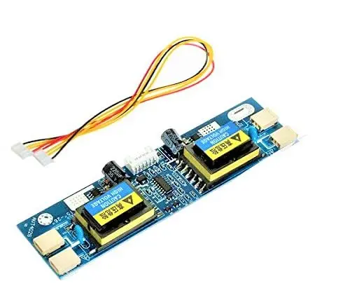 4 Lamp Backlight Universal LCD CCFL Inverter 10-30V for 15-22" Screen Universal Replacement