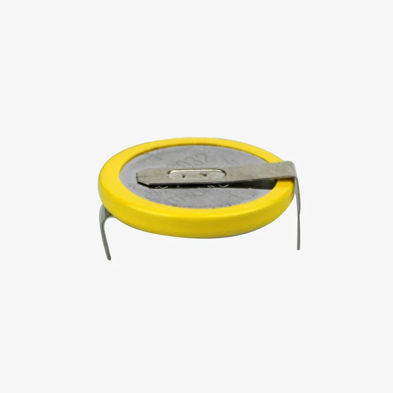 CR2032 Battery - 3V Lithium Coin Cell with Tab Pins/PCB Mount 