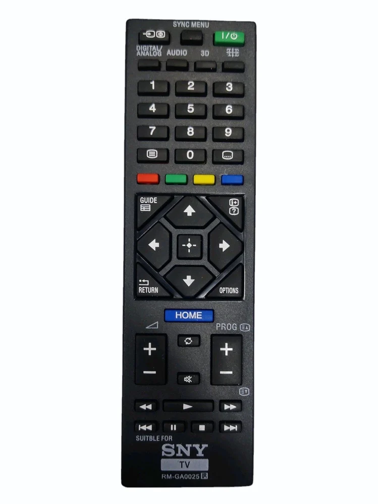 [934030] SONY RM-GA0025 LED/LCD TV Remote Controller (Black)