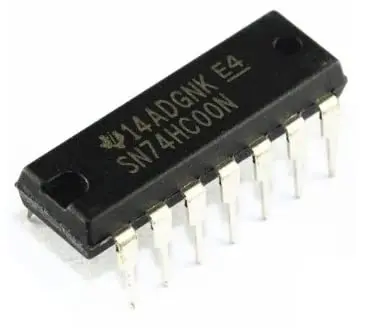 7400 IC 74LS00 Quad 2 Input NAND Gate IC DIP 14 pin