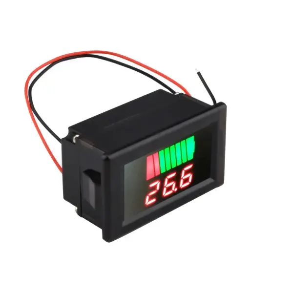 DC 12V-60V Lead-Acid Digital Battery Capacity Indicator Charge Tester Voltmeter 