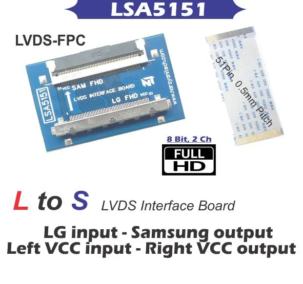 LSA5151 LVDS Interface Board 