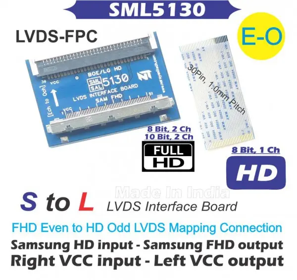 SML5130 E-O LVDS Interface Board 