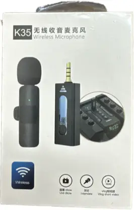 K35 Wireless Recording Mic Microphone