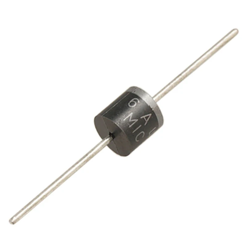 6A4 6A 400V Silicon Rectifier Diode - 5 Piece Pack