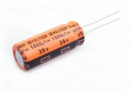 [8372323] 35V 1000uF Electrolytic Capacitor – 10 x 25 mm – Keltron