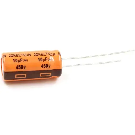 [6466308] 450V 10uF Electrolytic Capacitor - 10 x 20 mm