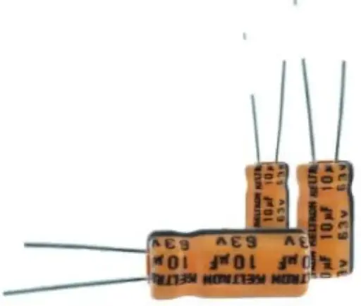 [2829330] 63V 10uF Electrolytic Capacitor – 5 x 11 mm – Keltron