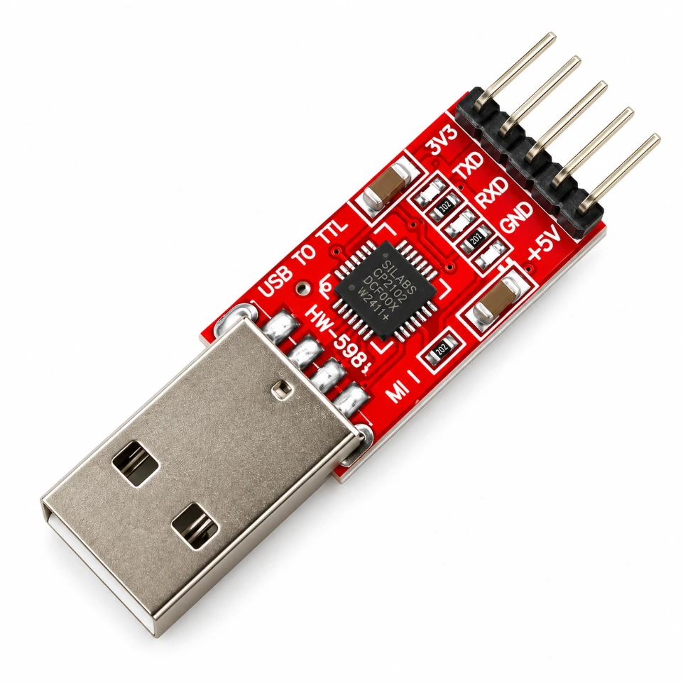 CP2102 USB to TTL Serial Converter Module (6-Pin) | Robogears Private ...