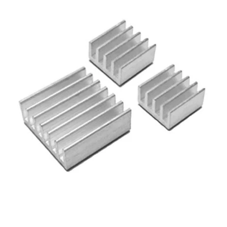 [643500] 3 in 1 Aluminium Heat Sink Set for Raspberry Pi 3/4