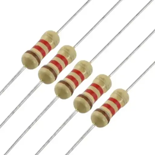 [699679] 1.2K ohm 1/4 Watt Resistor 5% Tolerance ( Pack Of 12)