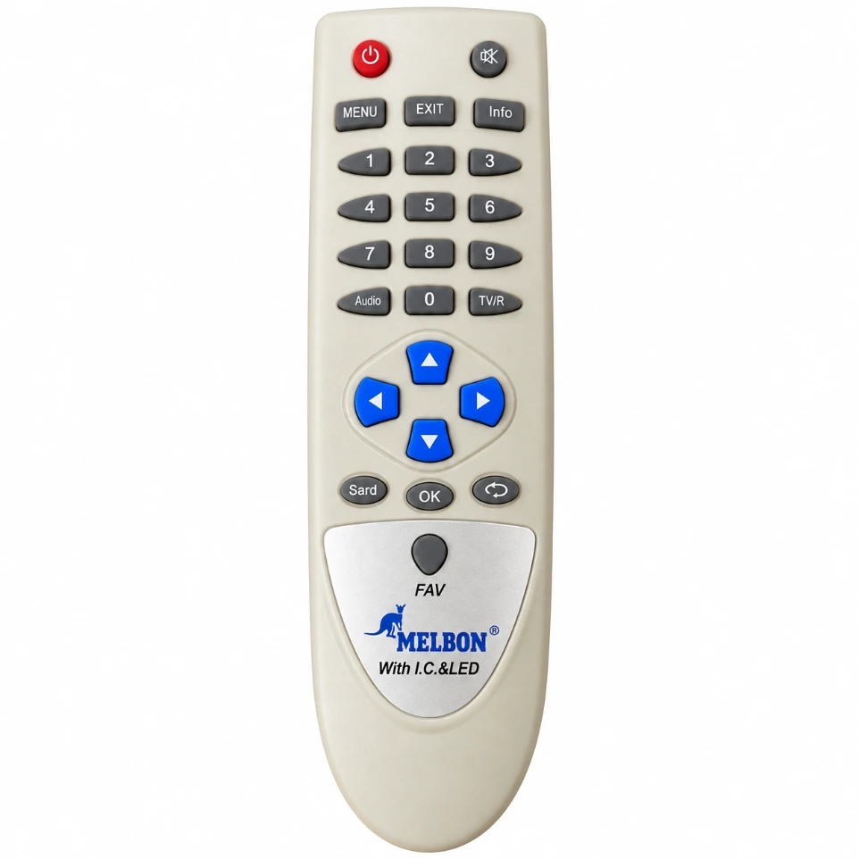 Melbon Free Dish Set-Top Box Remote Control – High-Quality Replacement ...