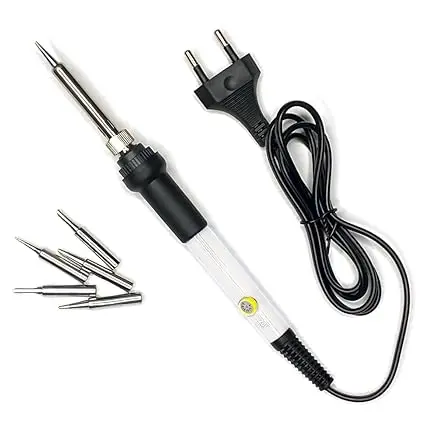 [78131] Soldering iron 60W with Adjustable Temperature Free 5 Bits