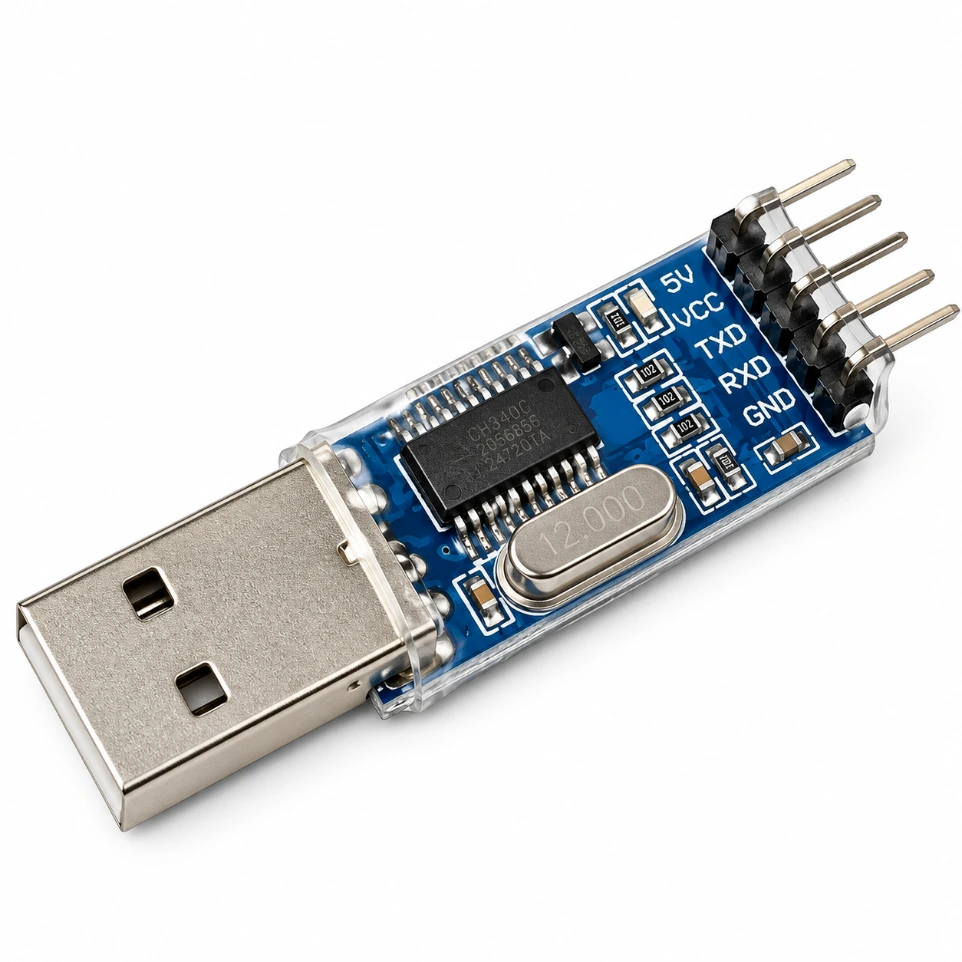 PL2303HX USB to TTL UART RS232 Serial Adapter | Robogears Private Limited