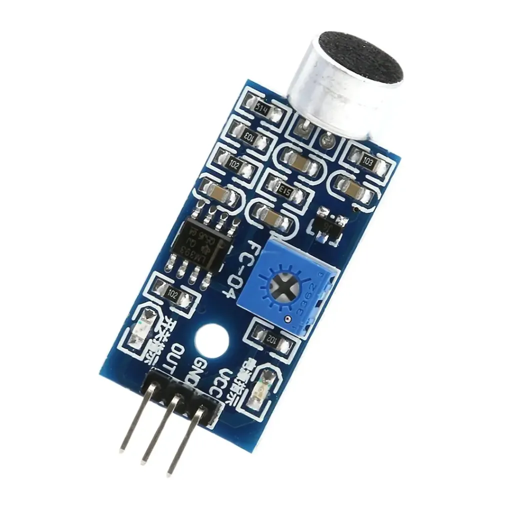 Sound Sensor Module Blue Intelligent Vehicle for Sound Detection ...