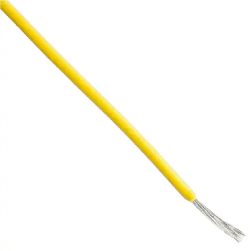 [55228899] 1 Sq.mm Yellow Wire (1 meter) 