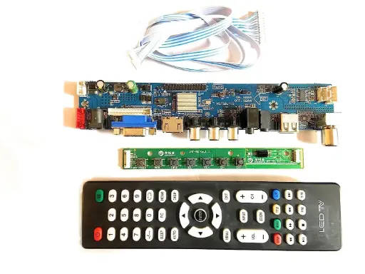 [512] V56 VS.T56U11.2 TV Controller Driver Board with Remote and IR Sensor Keypad Brand