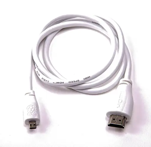 [3013] Official Micro-HDMI (Male) to Standard HDMI (Male) Cable for Raspberry Pi