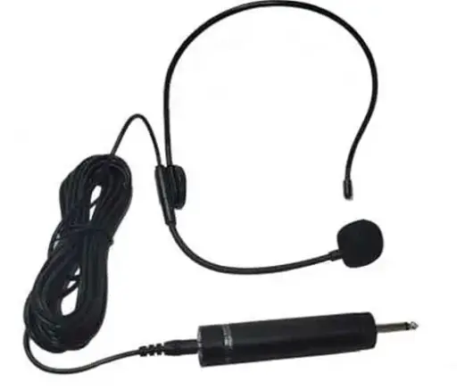 [378842] Wired Headset Mic, Electret Condenser Omnidirectional Head Mic, Microphone MAXIM MX60H 