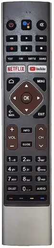 [12101203] HAIER Remote Controller RM-L1656 (Black, Gold)