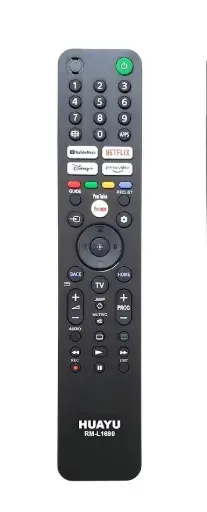 [693204] RM-L1690 Non Voice Remote Suitable for Sony HD 4K Smart TV, Sony Smart TV Model No. RMF-TX200E RMF-TX310E RMF-TX520E RMF-TX300U RMF-TX500U Remote Control (Black)