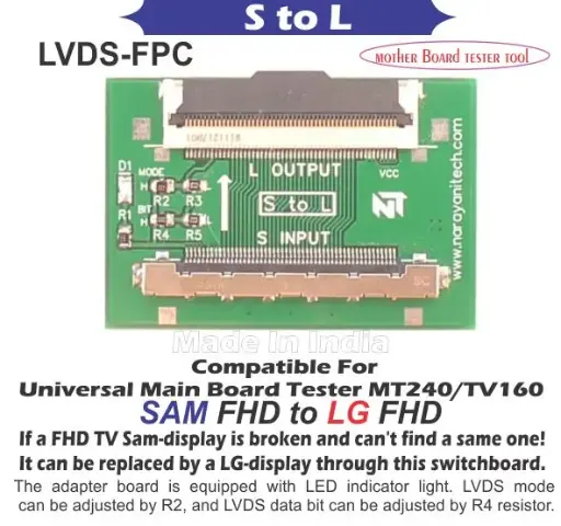 [2918577] Samsung to LG LVDS Switch Board 